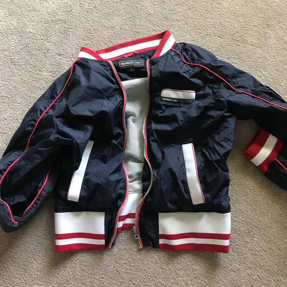 members only kids windbreaker